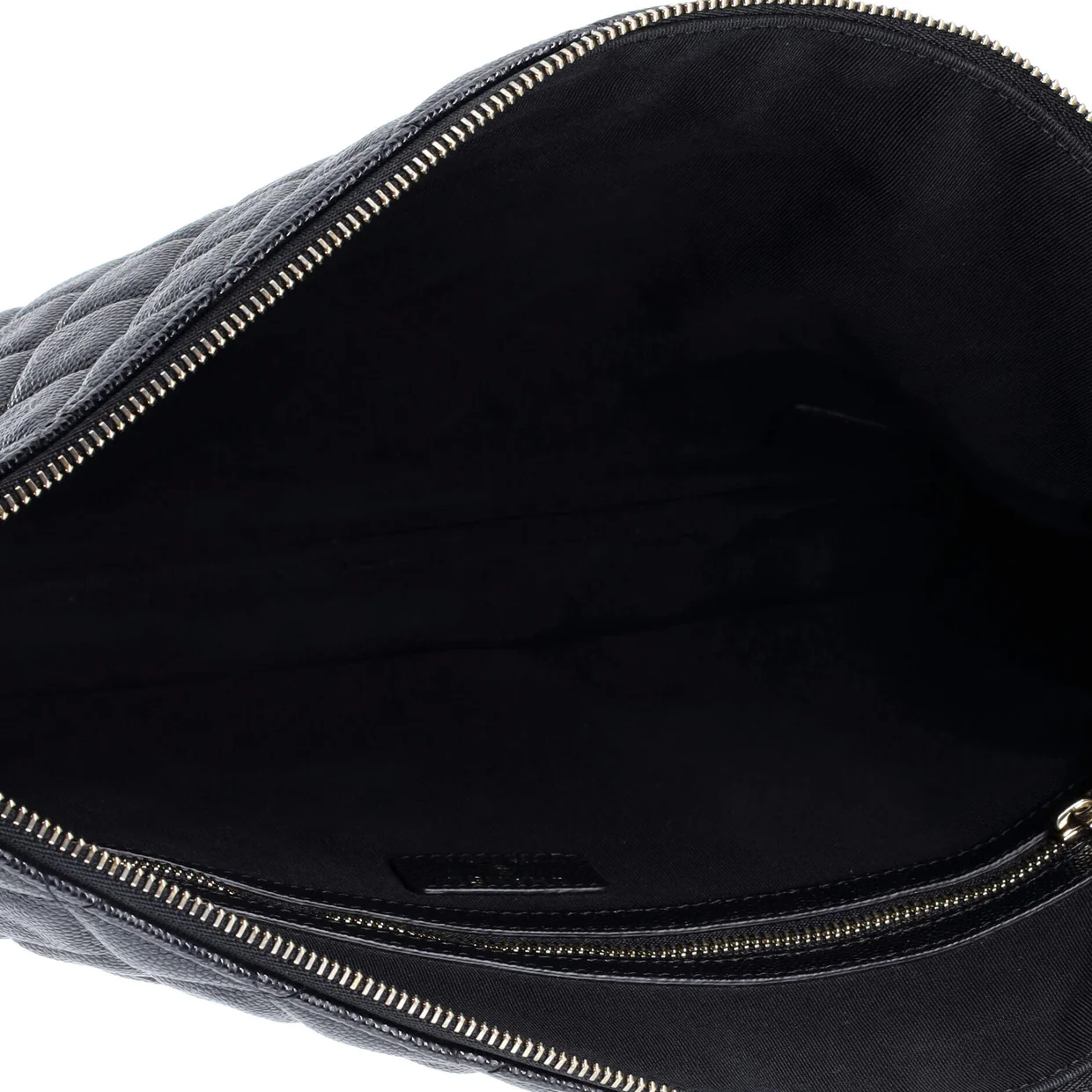 O Case Clutch Quilted Caviar Large - Deep Luxury