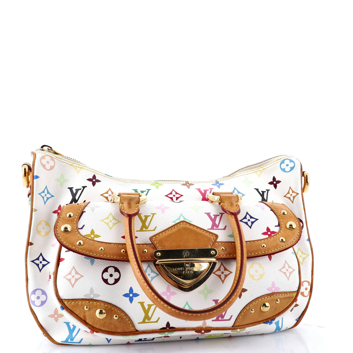 Rita Handbag Monogram Multicolor - Deep Luxury
