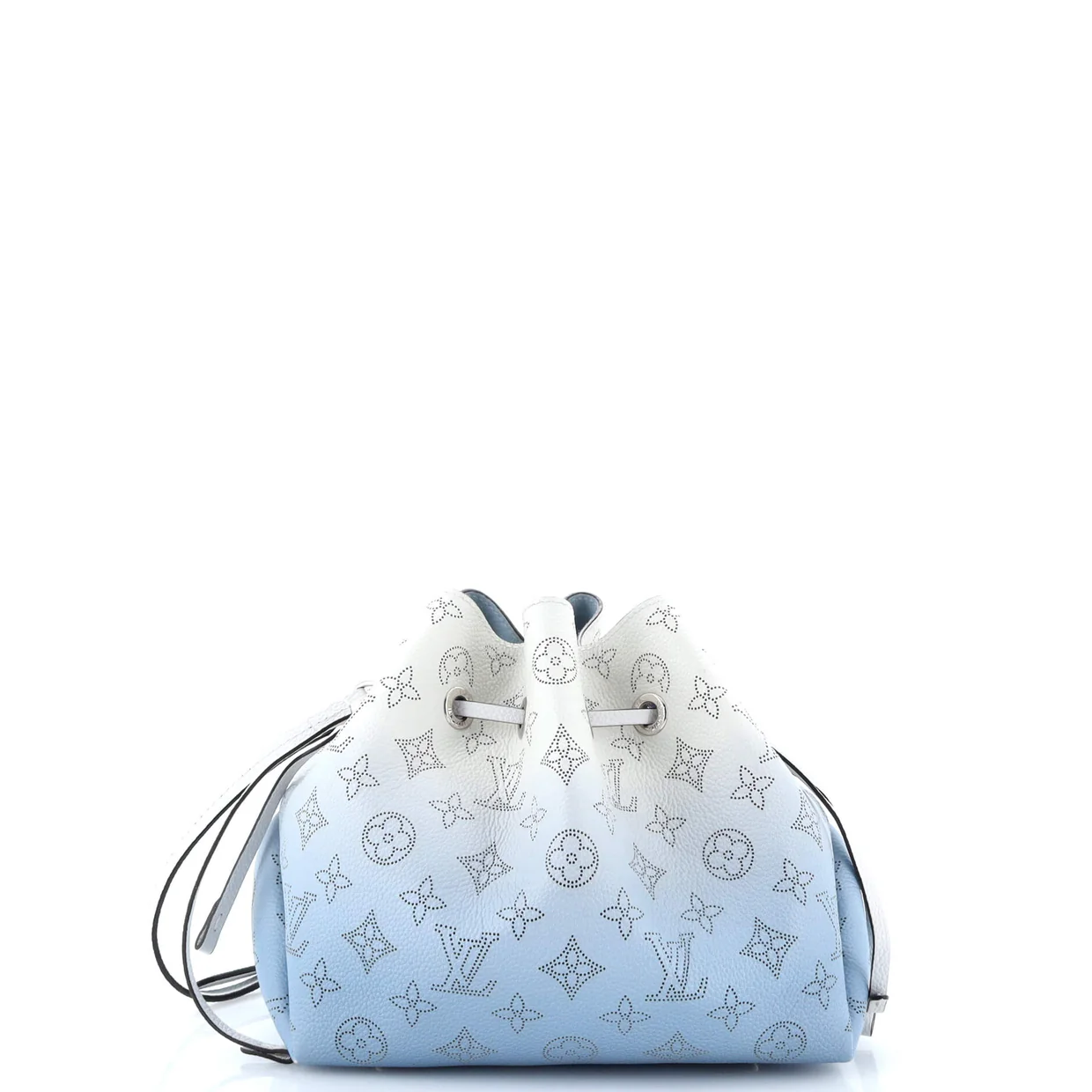 Bella Bucket Bag Gradient Mahina Leather - Deep Luxury