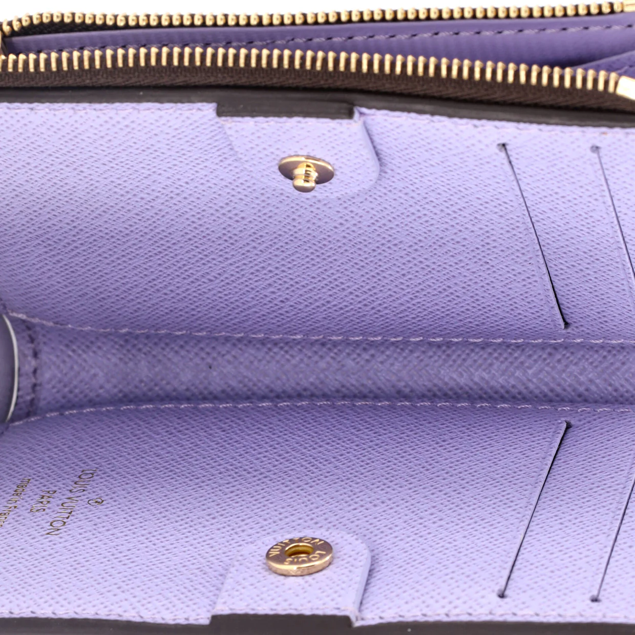 Lisa Wallet Monogram Canvas - Deep Luxury