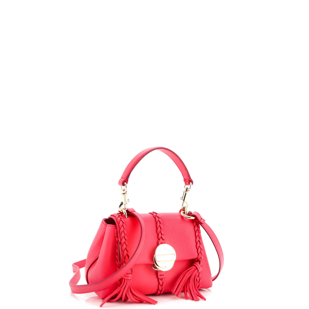 Penelope Soft Shoulder Bag Leather Mini - Deep Luxury