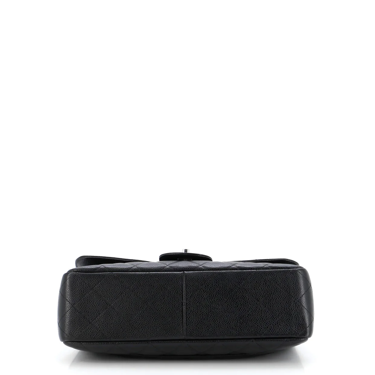 Classic Single Flap Bag Quilted Caviar Jumbo - Deep Luxury