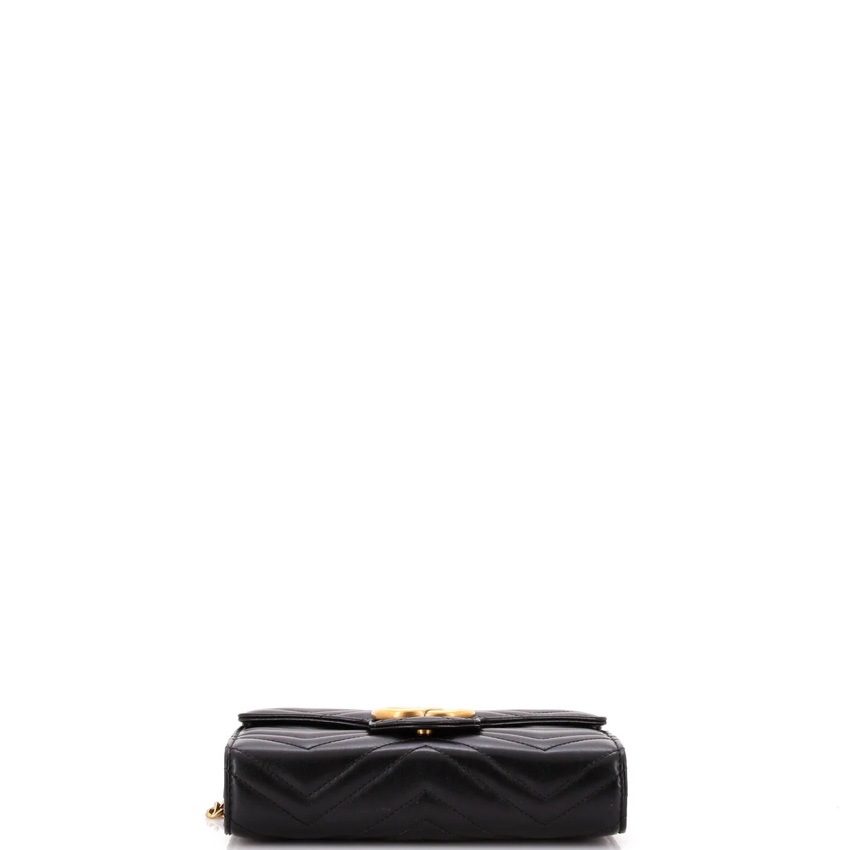 GG Marmont Chain Wallet Matelasse Leather Mini - Deep Luxury