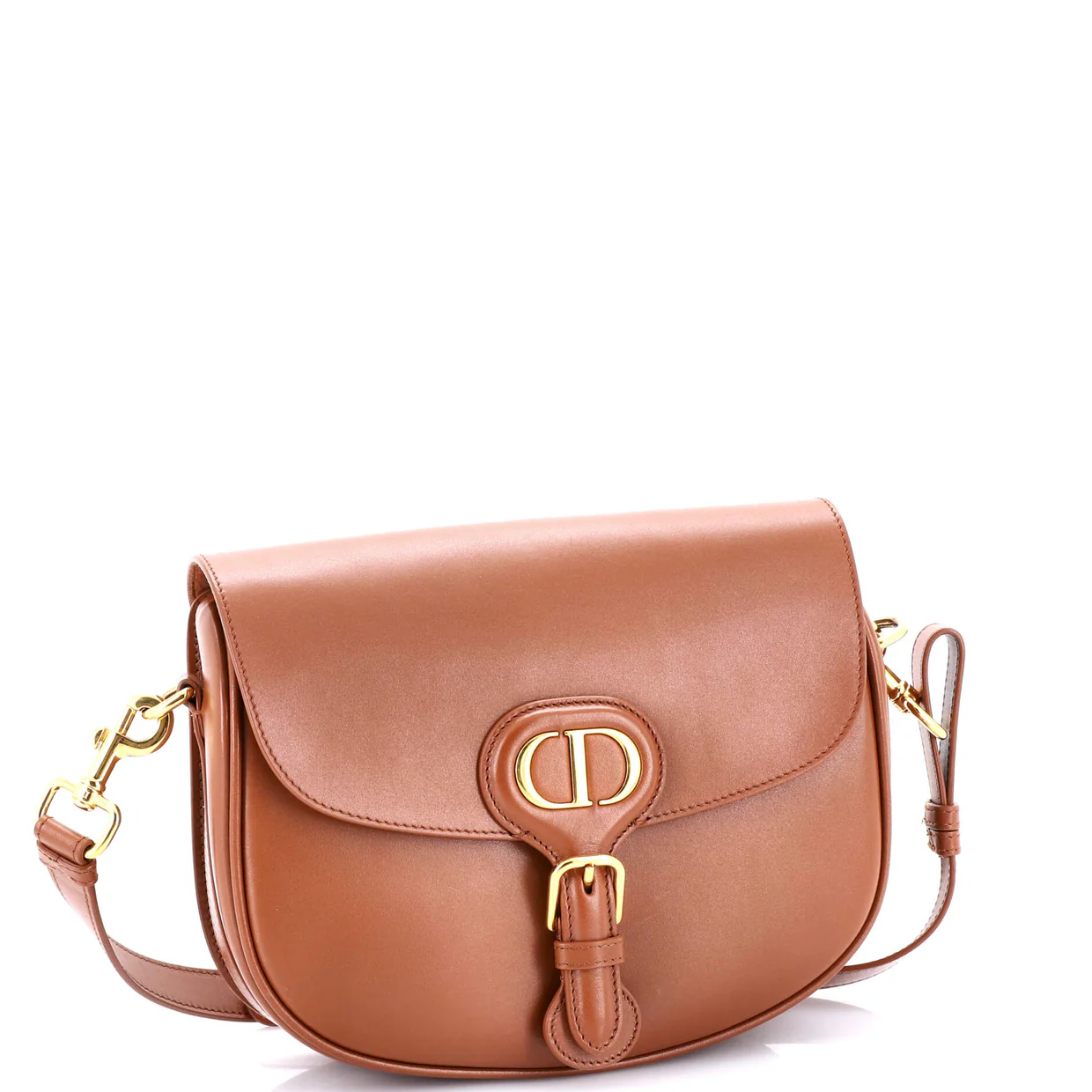 Bobby Flap Bag Leather Medium - Deep Luxury