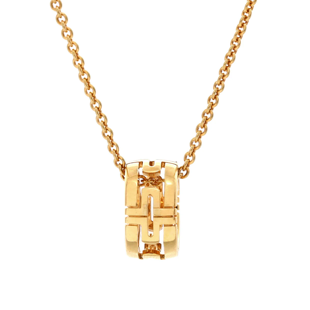 Parentesi Pendant Necklace 18K Yellow Gold - Deep Luxury