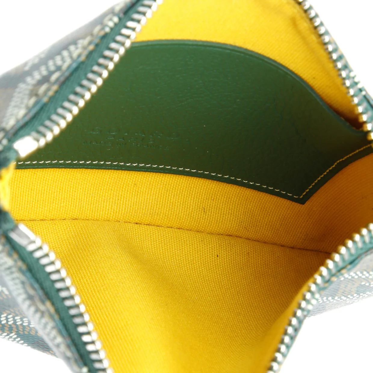 Senat Zip Pouch Coated Canvas Mini - Deep Luxury