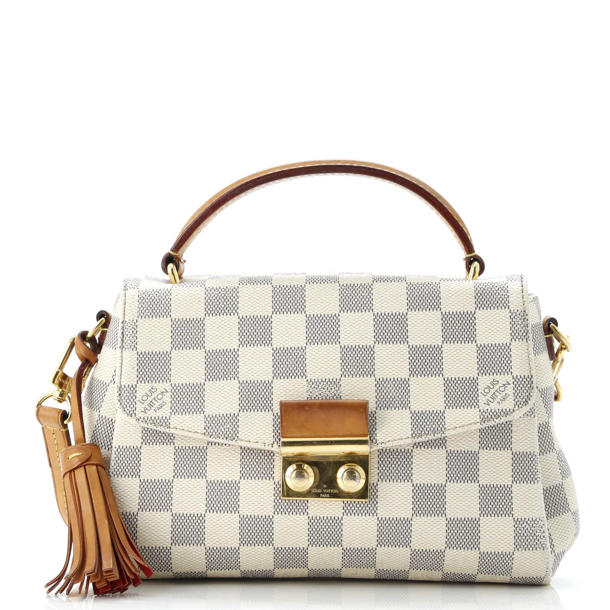 Croisette Handbag Damier - Deep Luxury