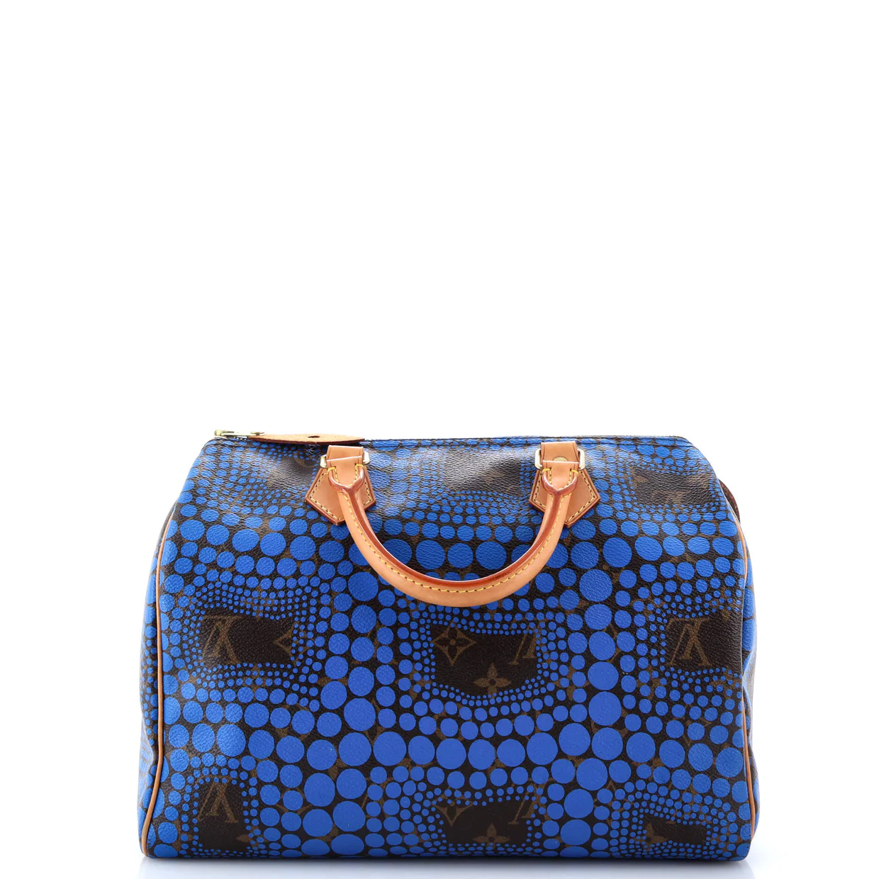 Speedy Handbag Limited Edition Kusama Town Monogram Canvas 30 - Deep Luxury