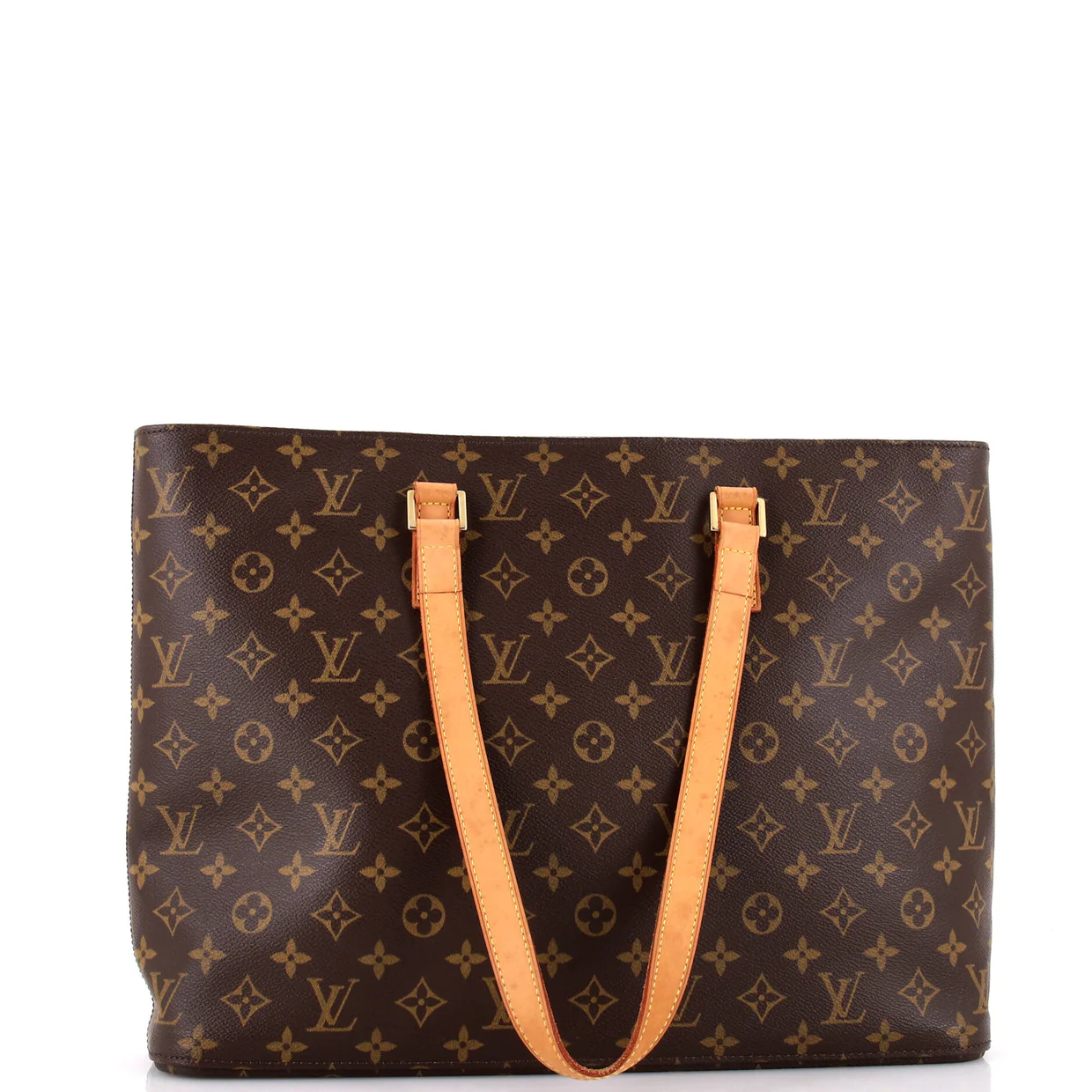 Luco Handbag Monogram Canvas - Deep Luxury