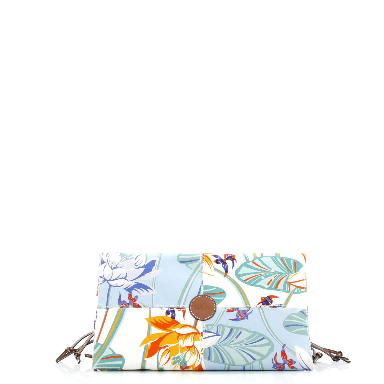 Paula's Ibiza Cushion Tote Printed Canvas Small - Deep Luxury