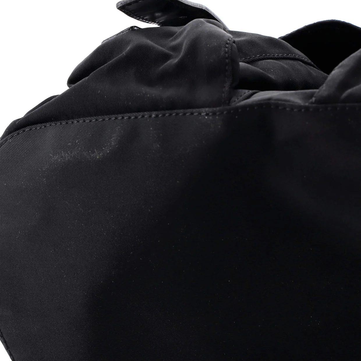 Double Front Pocket Backpack Tessuto Small - Deep Luxury