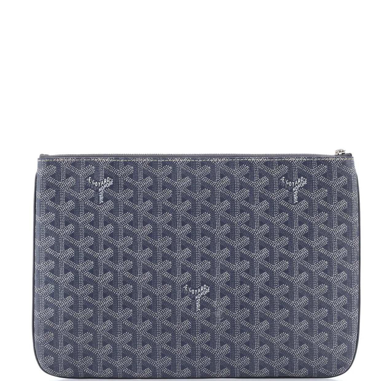 Senat Zip Pouch Coated Canvas MM - Deep Luxury
