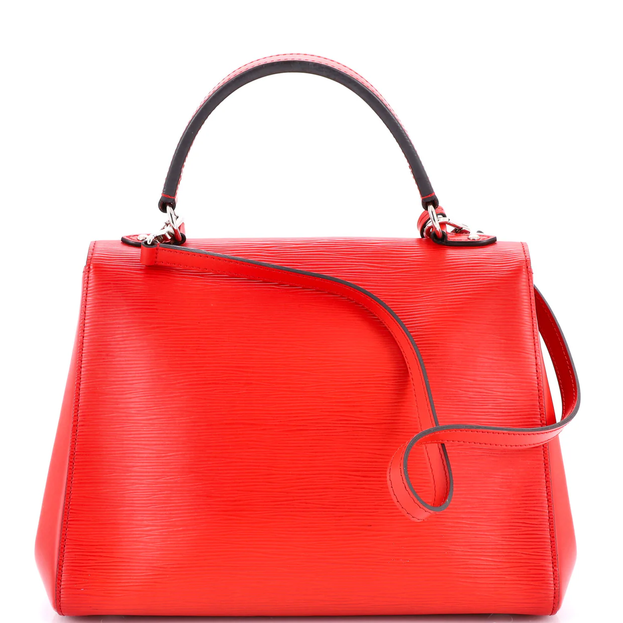 Cluny Top Handle Bag Epi Leather MM - Deep Luxury