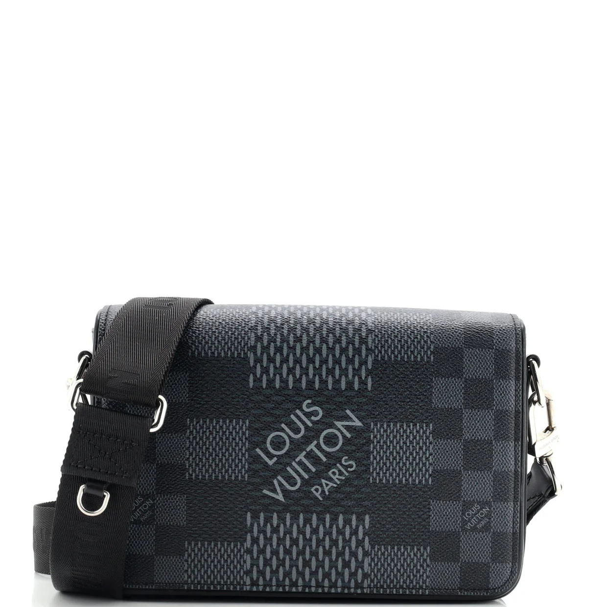 Studio Messenger Bag Limited Edition Damier Graphite 3D - Deep Luxury