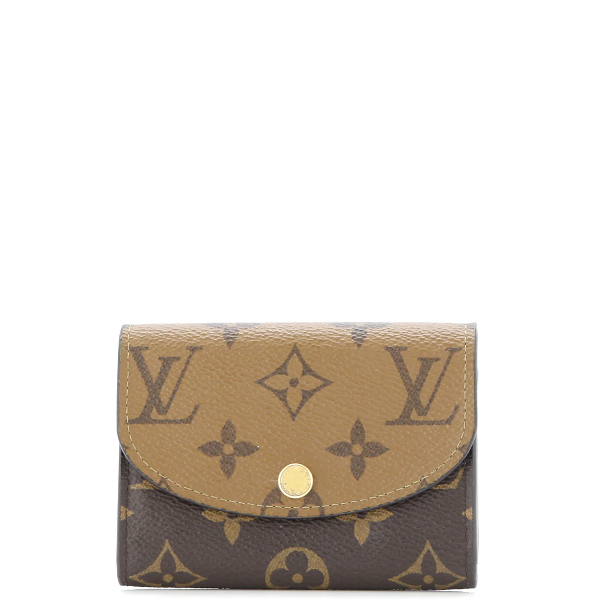 Rosalie Coin Purse Reverse Monogram Canvas - Deep Luxury