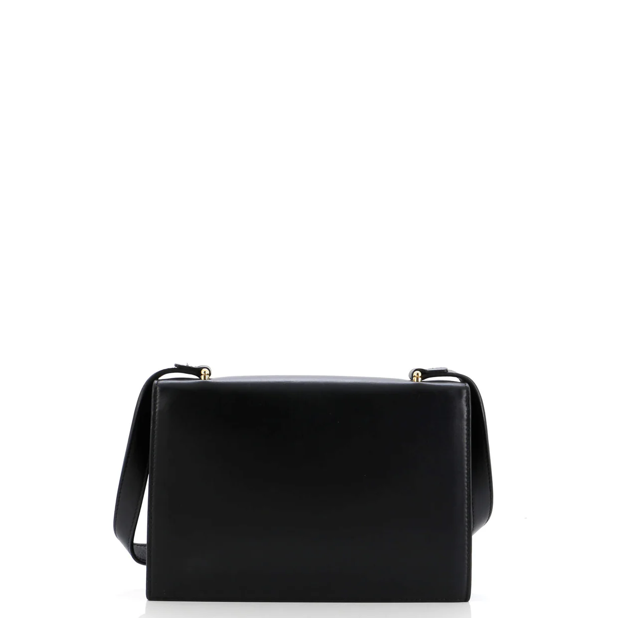 Zumi Flap Shoulder Bag Leather Small - Deep Luxury
