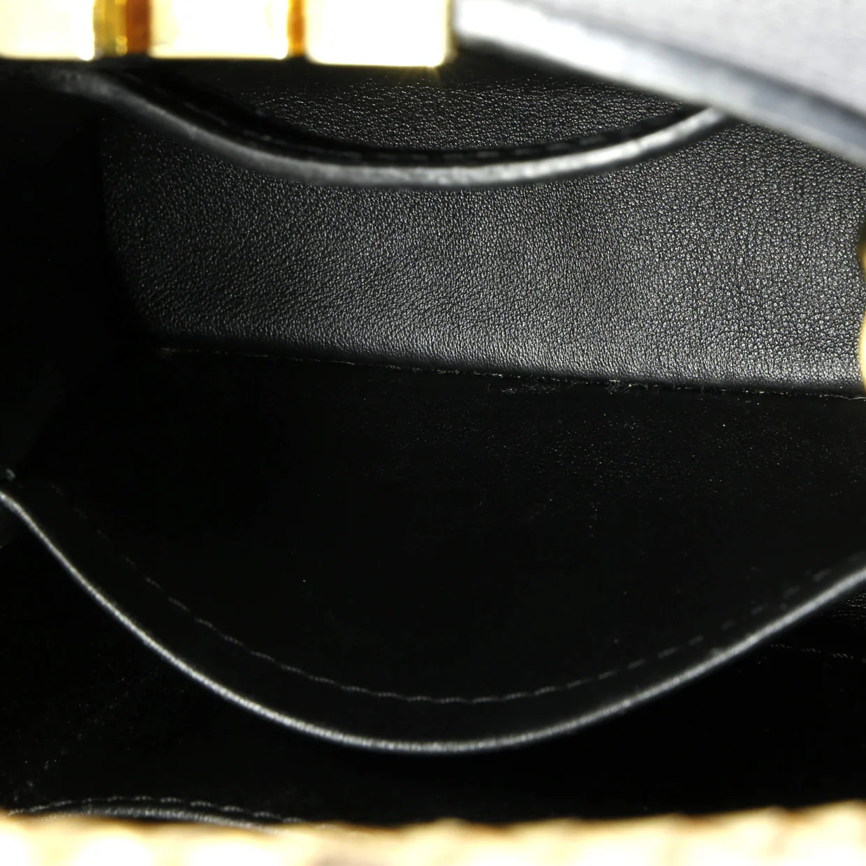 Capucines Bag Leather with Snakeskin Mini - Deep Luxury