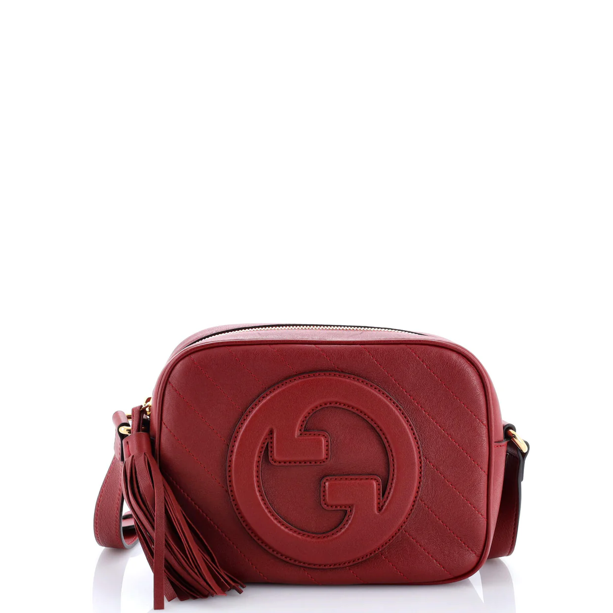 Blondie NM Camera Shoulder Bag Diagonal Quilted Leather Small - Deep Luxury