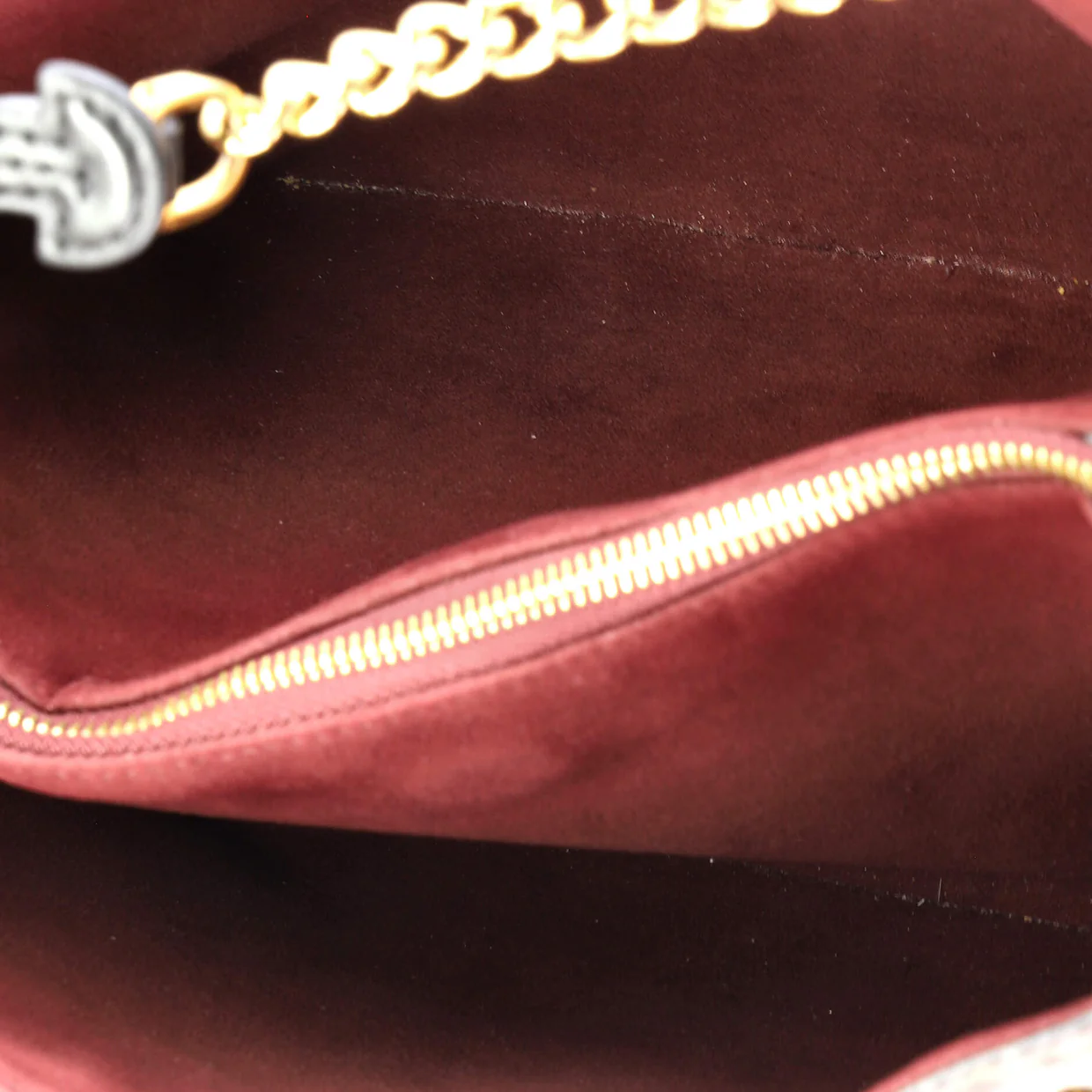 Surene Handbag Monogram Canvas with Leather MM - Deep Luxury