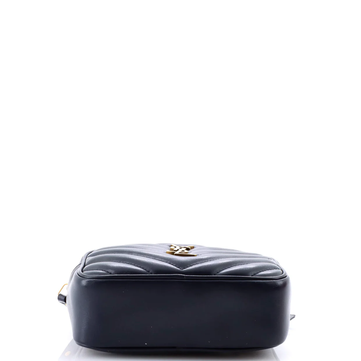 Lou Belt Bag Matelasse Chevron Leather - Deep Luxury