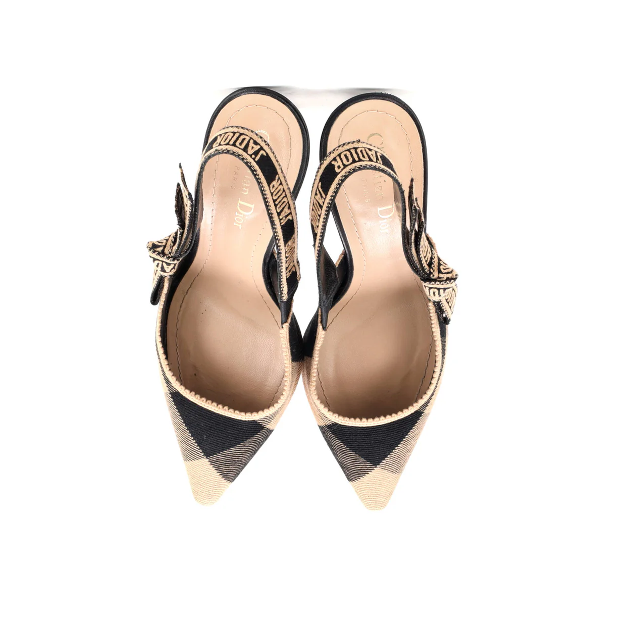 Women's J'Adior Slingback Pumps Printed Fabric 65 - Deep Luxury