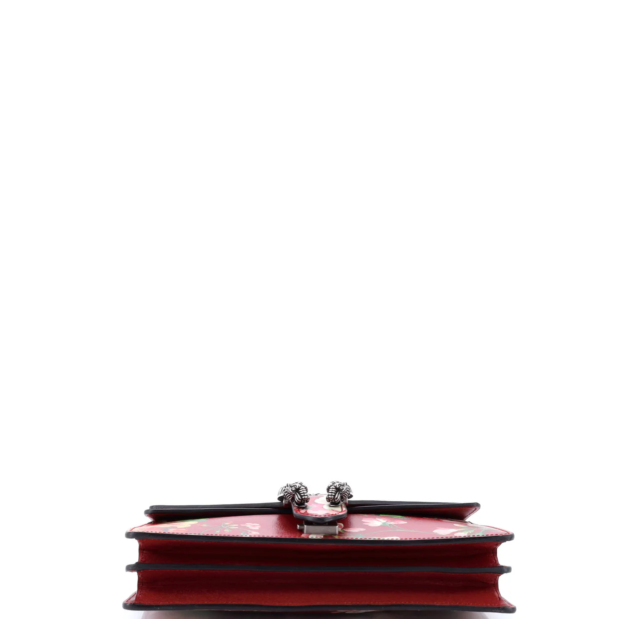 Dionysus Bag Blooms Print Leather Small - Deep Luxury