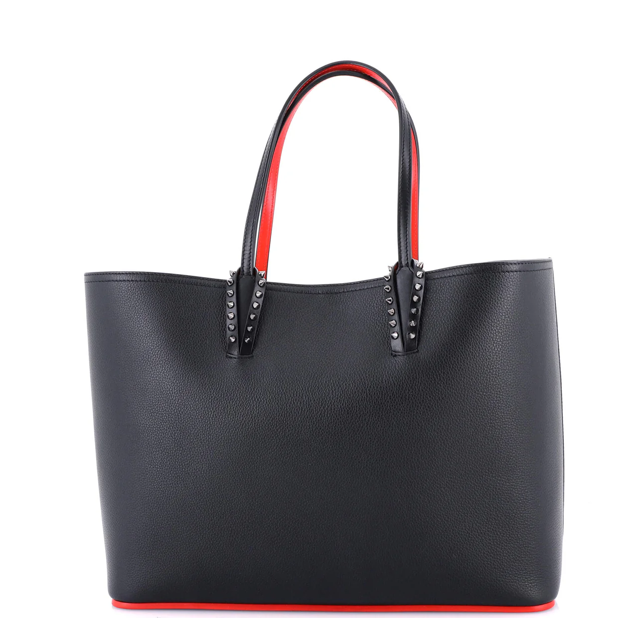 Cabata East West Tote Leather Large - Deep Luxury