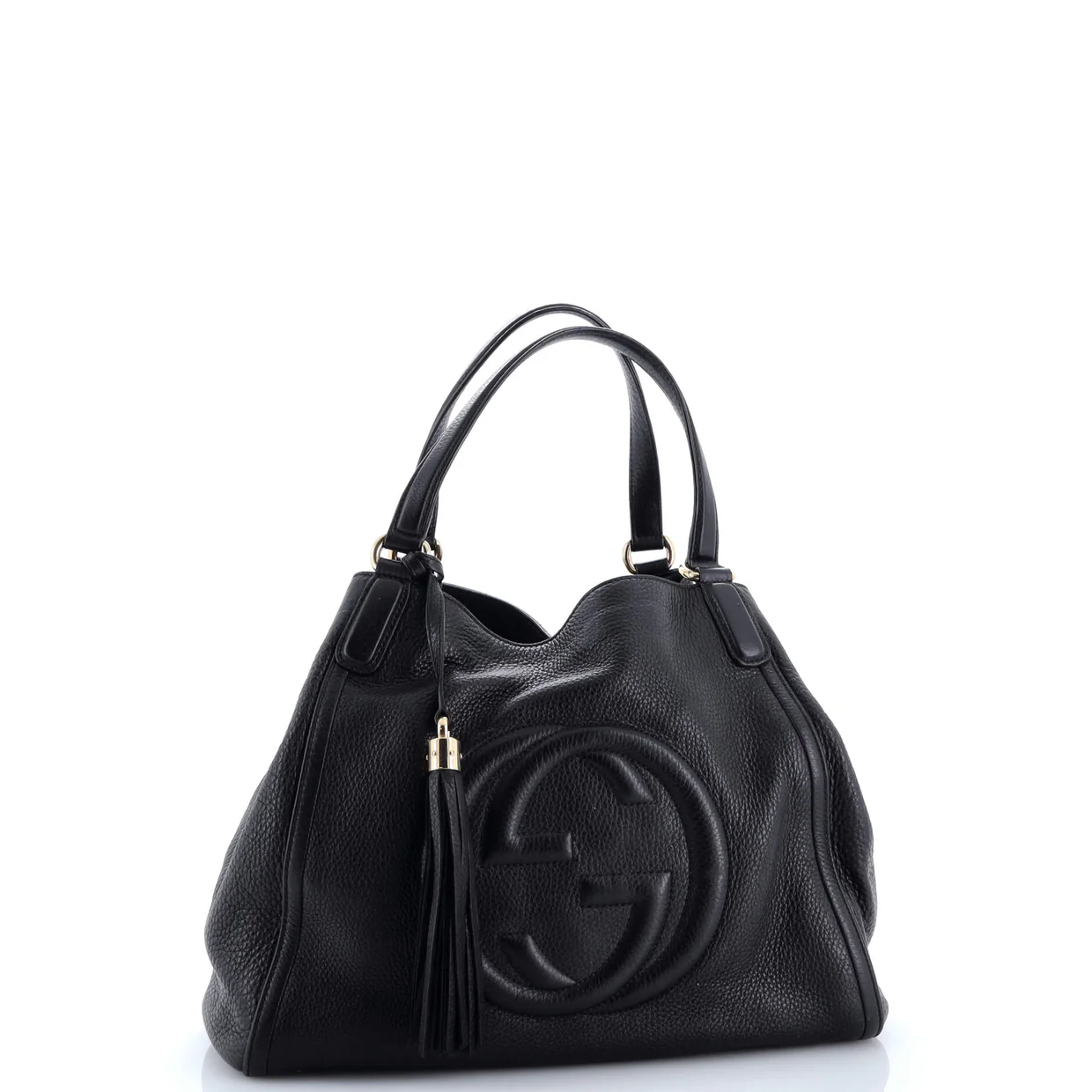 Soho Shoulder Bag Leather Medium - Deep Luxury