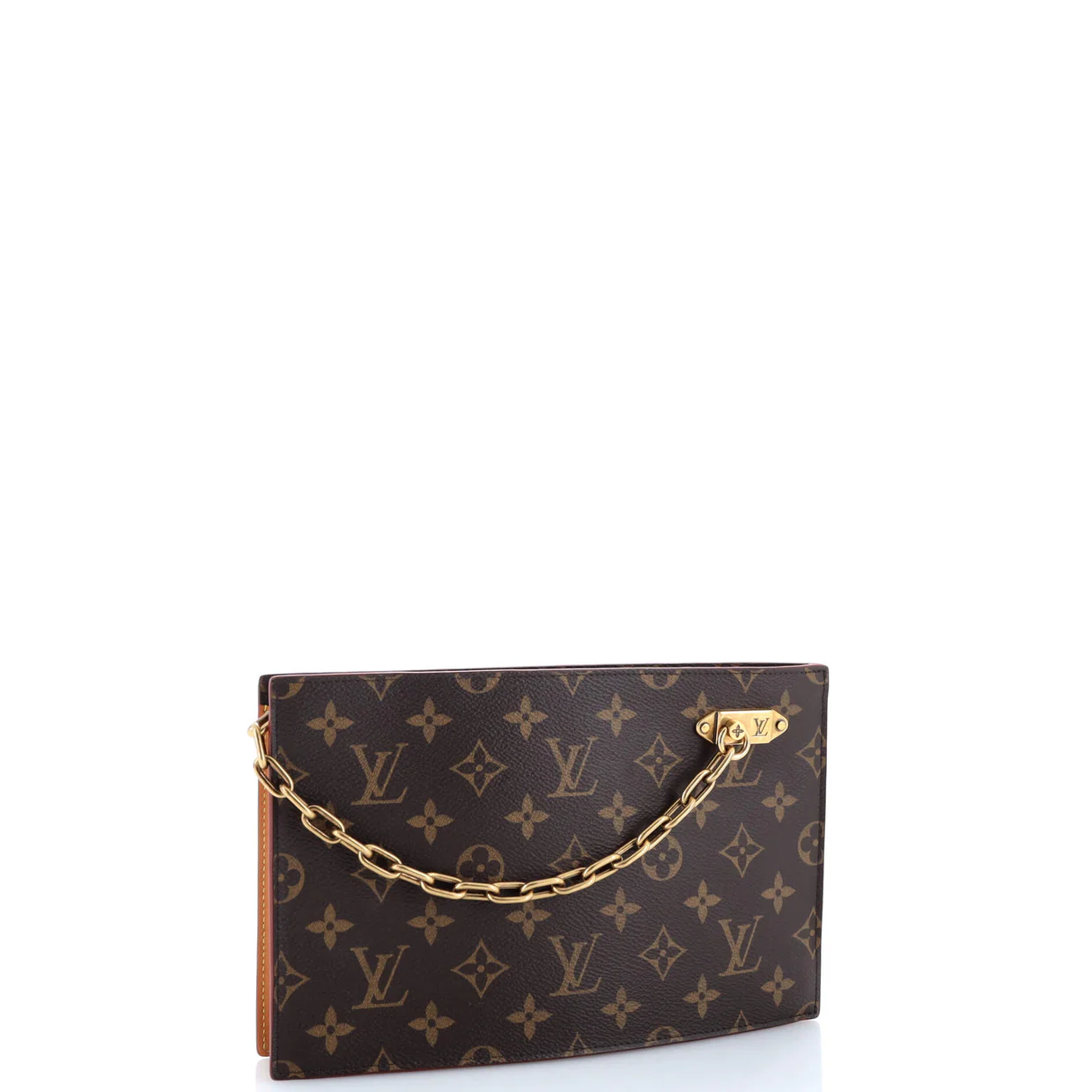 Legacy Chain Clutch Monogram Canvas - Deep Luxury