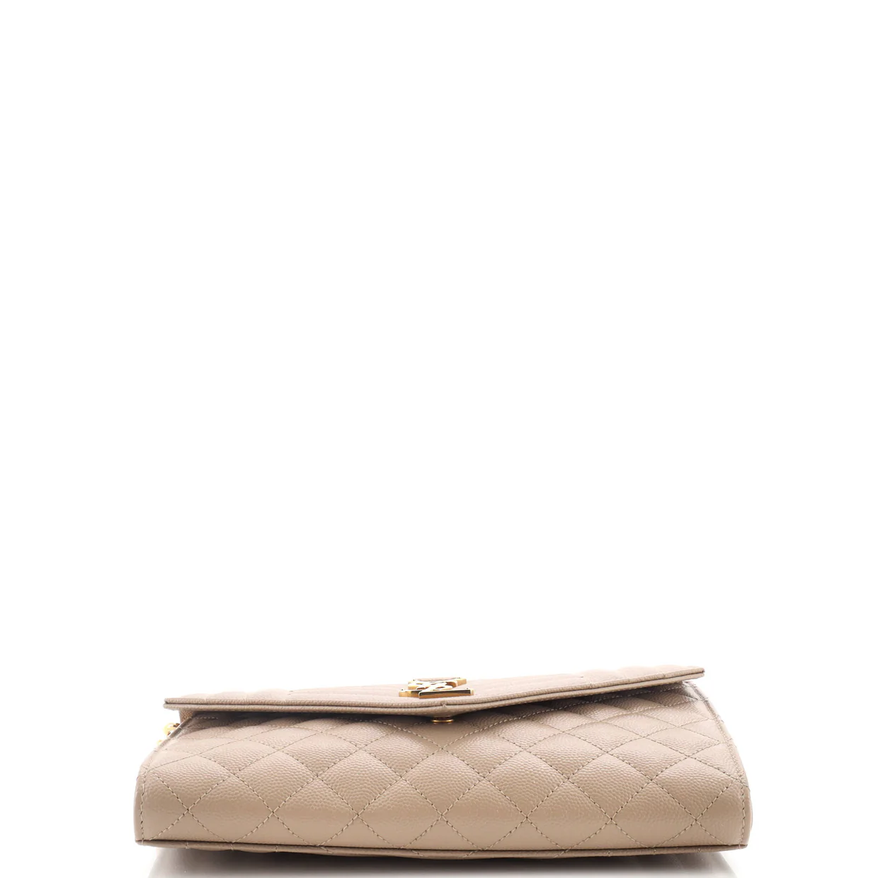 Classic Monogram Envelope Wristlet Clutch Mixed Matelasse Leather - Deep Luxury