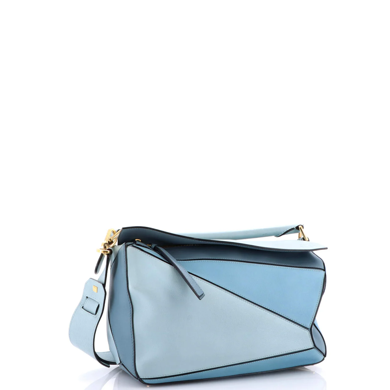 Puzzle Bag Leather Medium - Deep Luxury