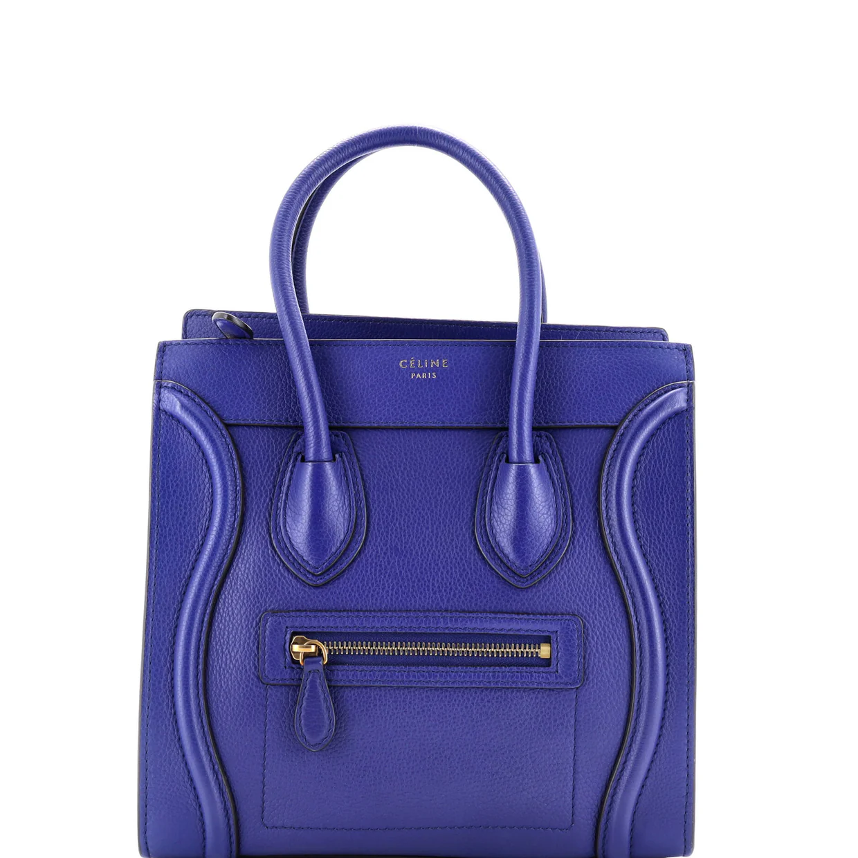 Luggage Bag Grainy Leather Micro - Deep Luxury