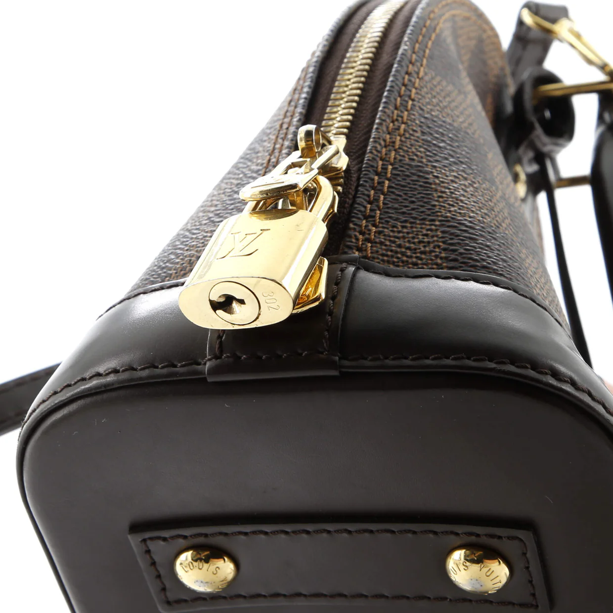 Alma Handbag Damier BB - Deep Luxury