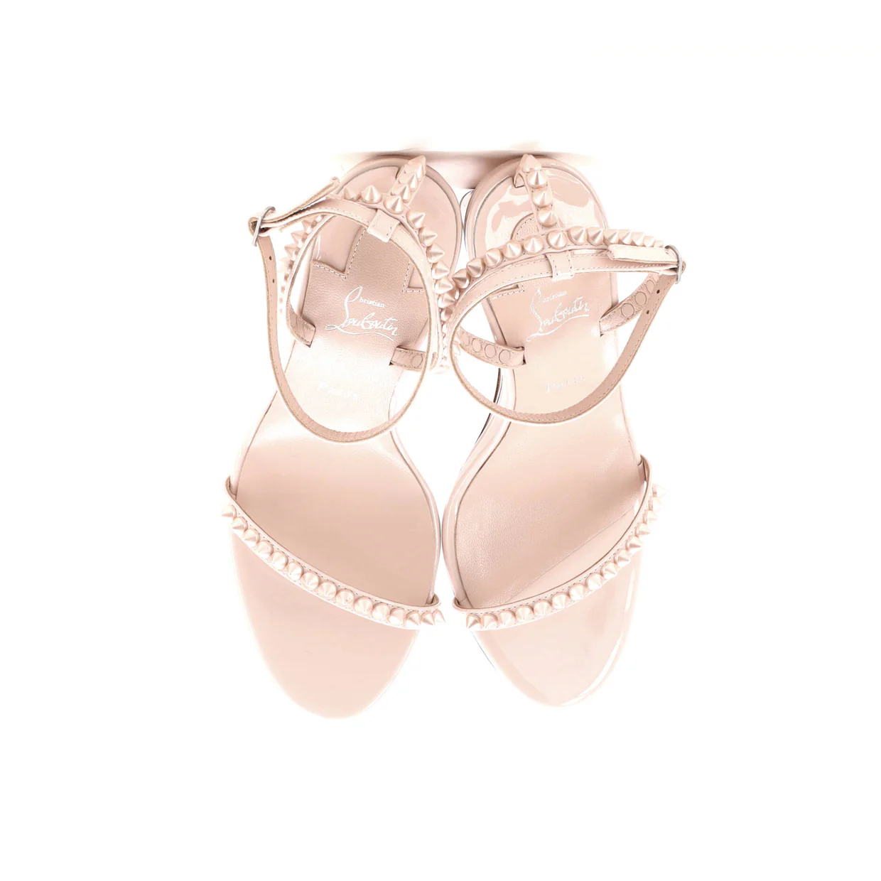 Women's So Me Wedge Sandals Spiked Patent 85 - Deep Luxury