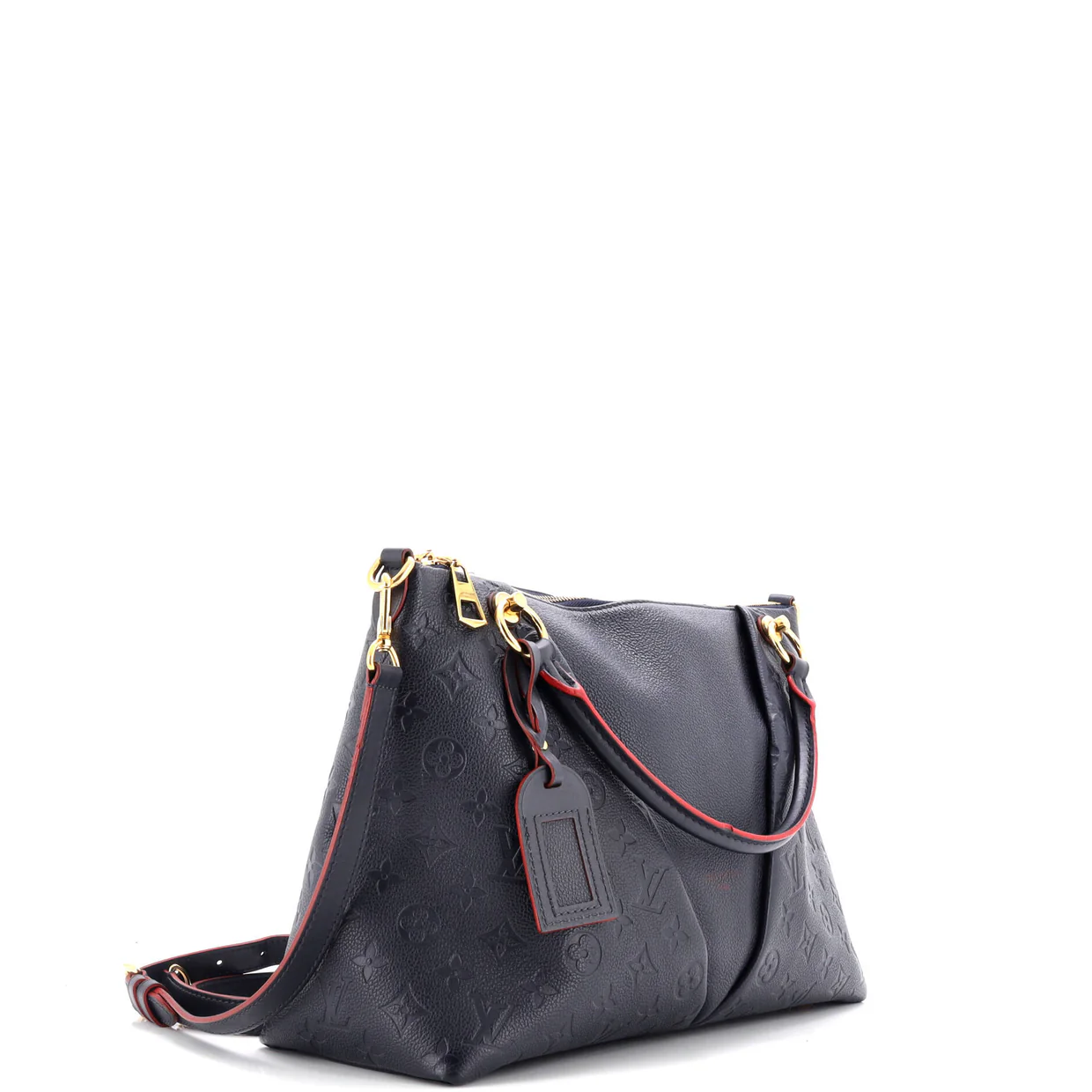 V Tote Monogram Empreinte Leather MM - Deep Luxury