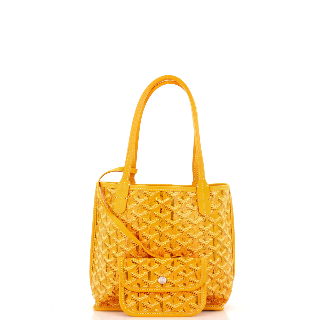Anjou Reversible Tote Coated Canvas Mini - Deep Luxury