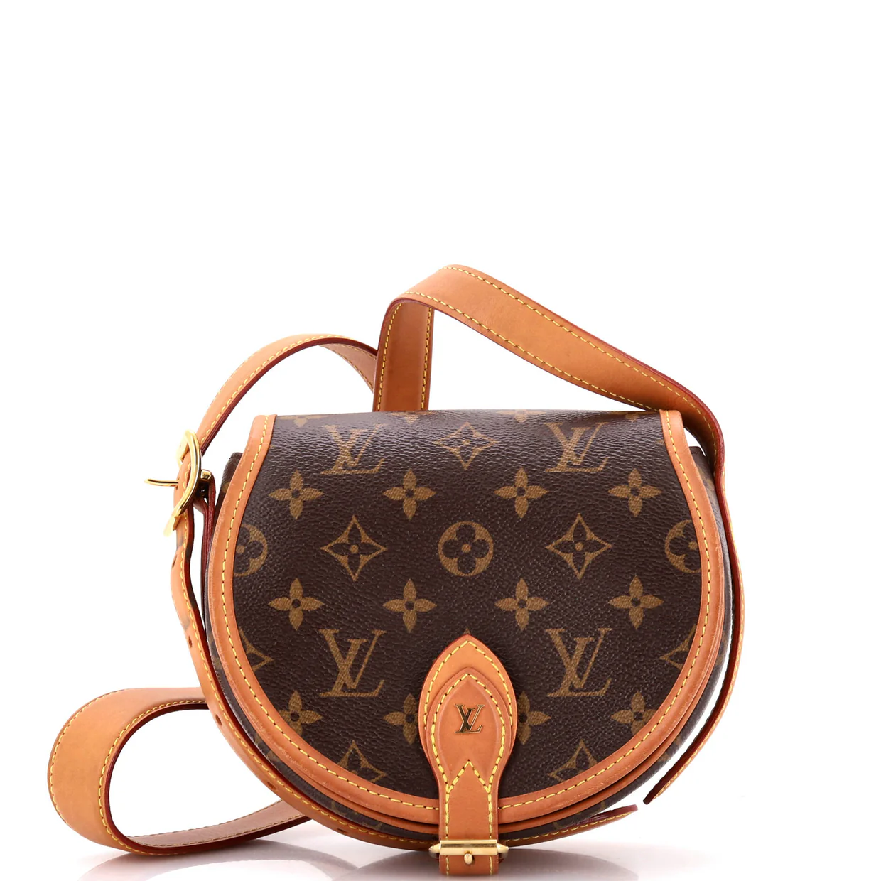 Tambourin NM Handbag Monogram Canvas - Deep Luxury