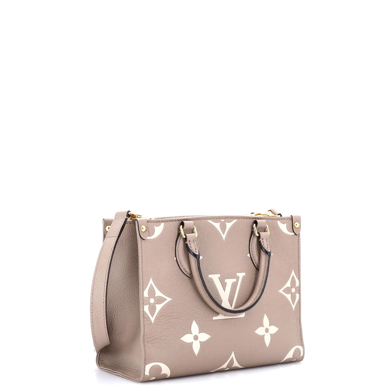 OnTheGo Tote Bicolor Monogram Empreinte Giant PM - Deep Luxury