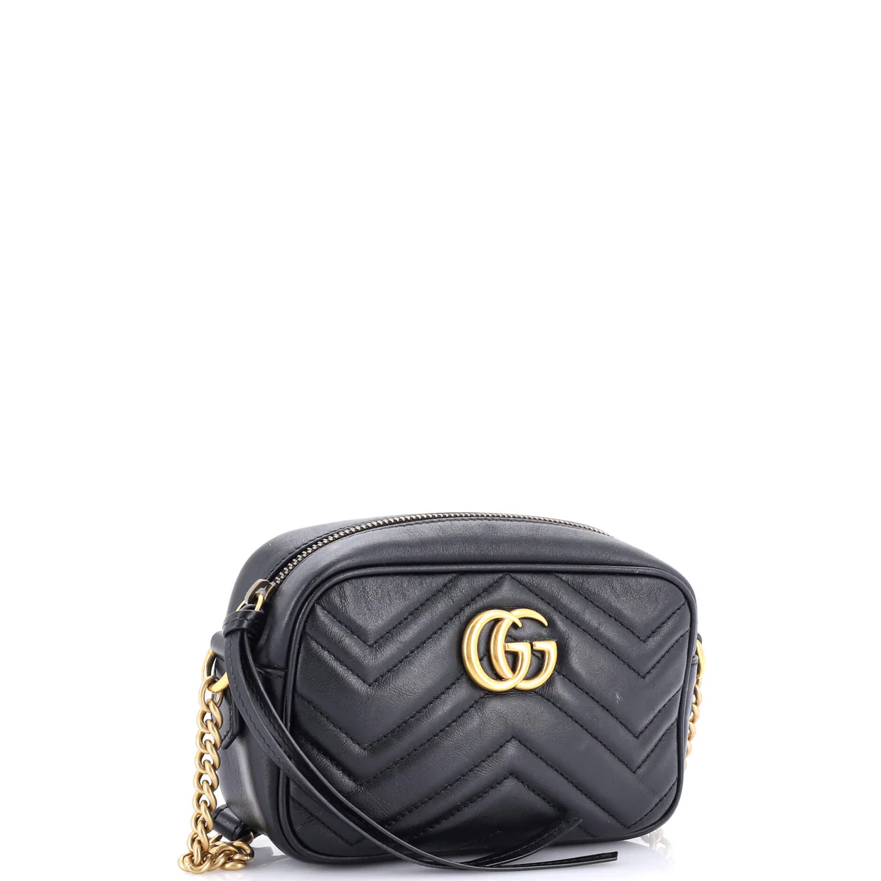 GG Marmont Shoulder Bag Matelasse Leather Mini - Deep Luxury