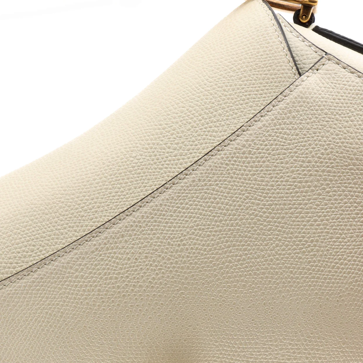 Saddle Handbag Leather Mini - Deep Luxury