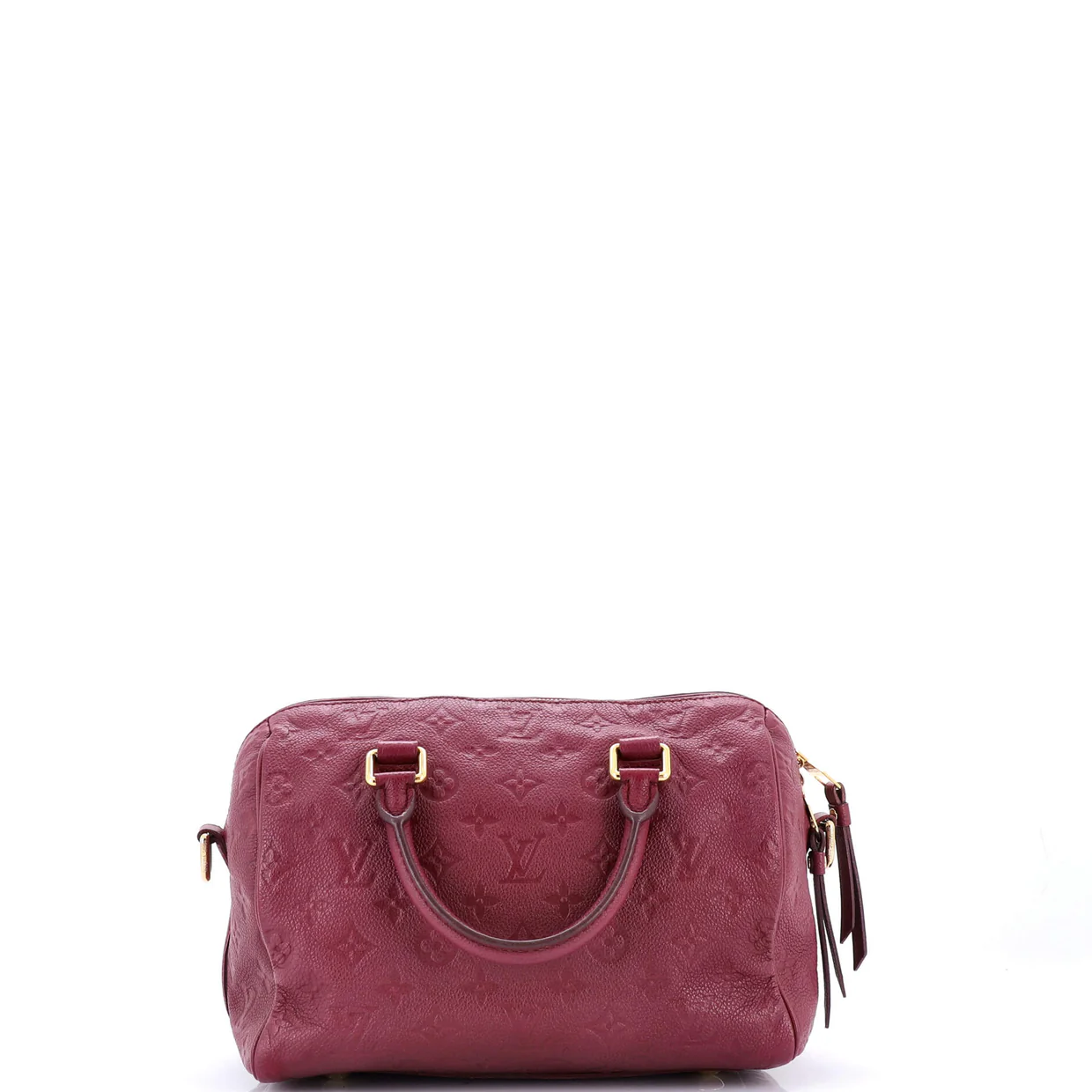 Speedy Bandouliere Bag Monogram Empreinte Leather 25 - Deep Luxury