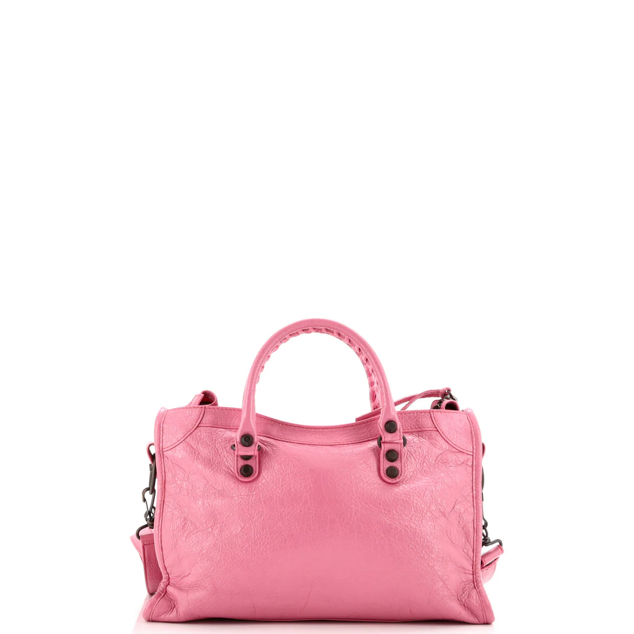 City Classic Studs Bag Leather Small - Deep Luxury