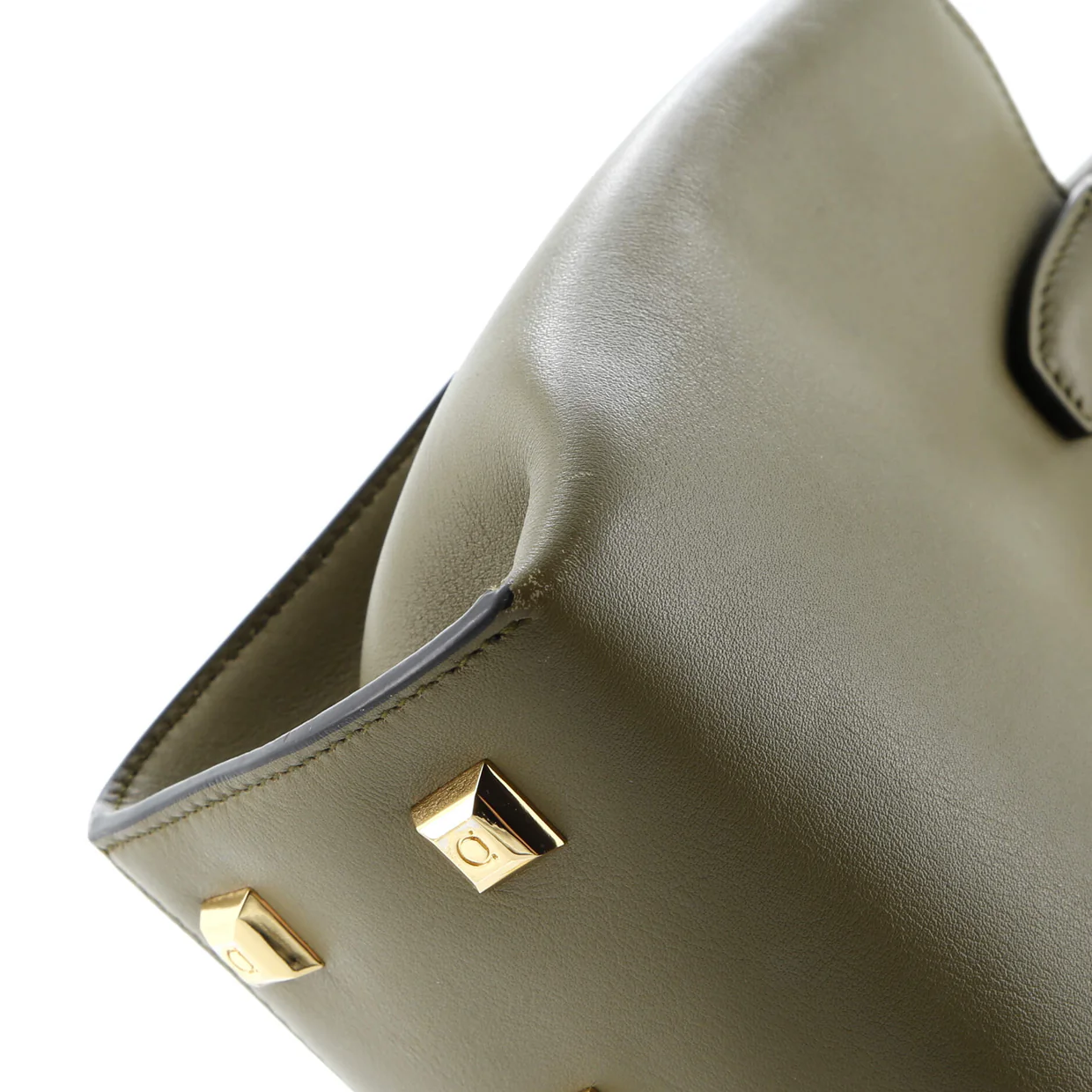 Studio Box Satchel Leather Small - Deep Luxury