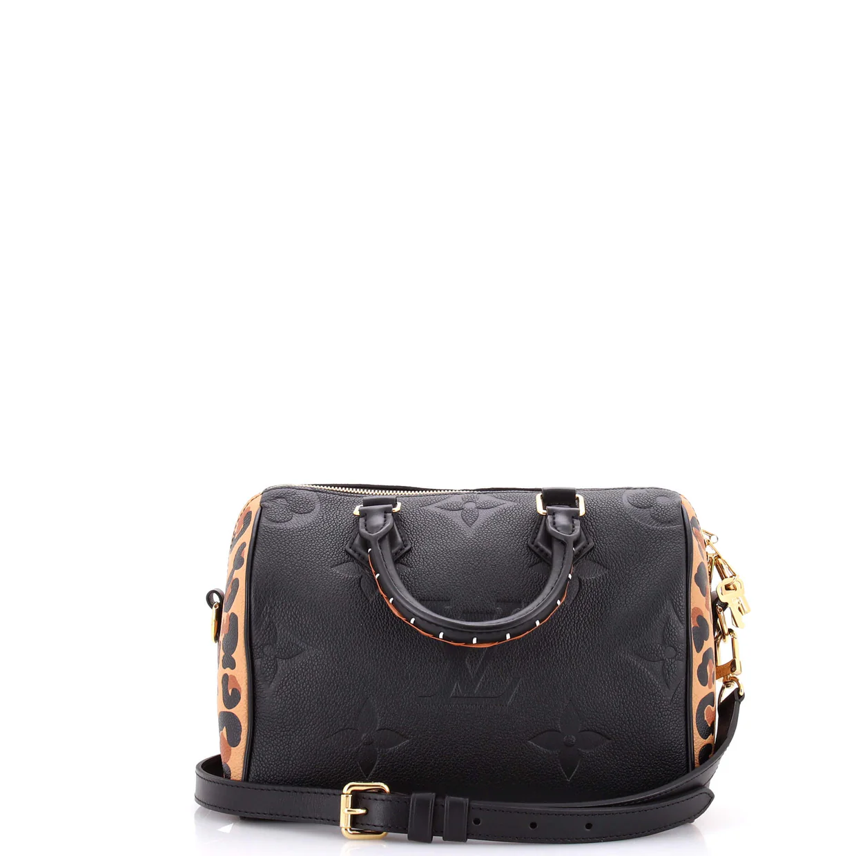 Speedy Bandouliere Bag Wild at Heart Monogram Empreinte Giant 25 - Deep Luxury