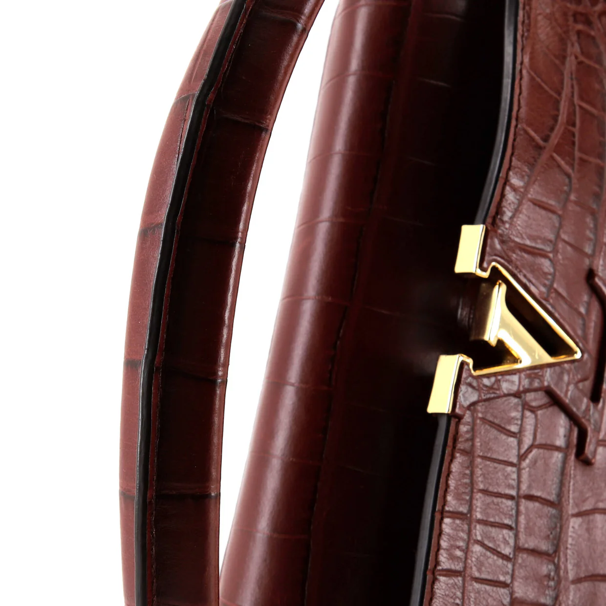 Capucines Bag Crocodile MM - Deep Luxury
