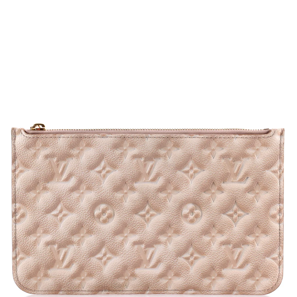 Neverfull Pochette Stardust Monogram Empreinte Leather Large - Deep Luxury