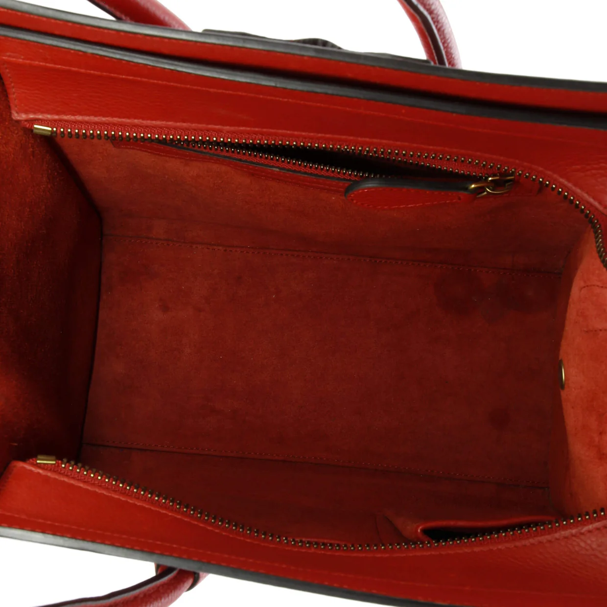 Luggage Bag Grainy Leather Micro - Deep Luxury
