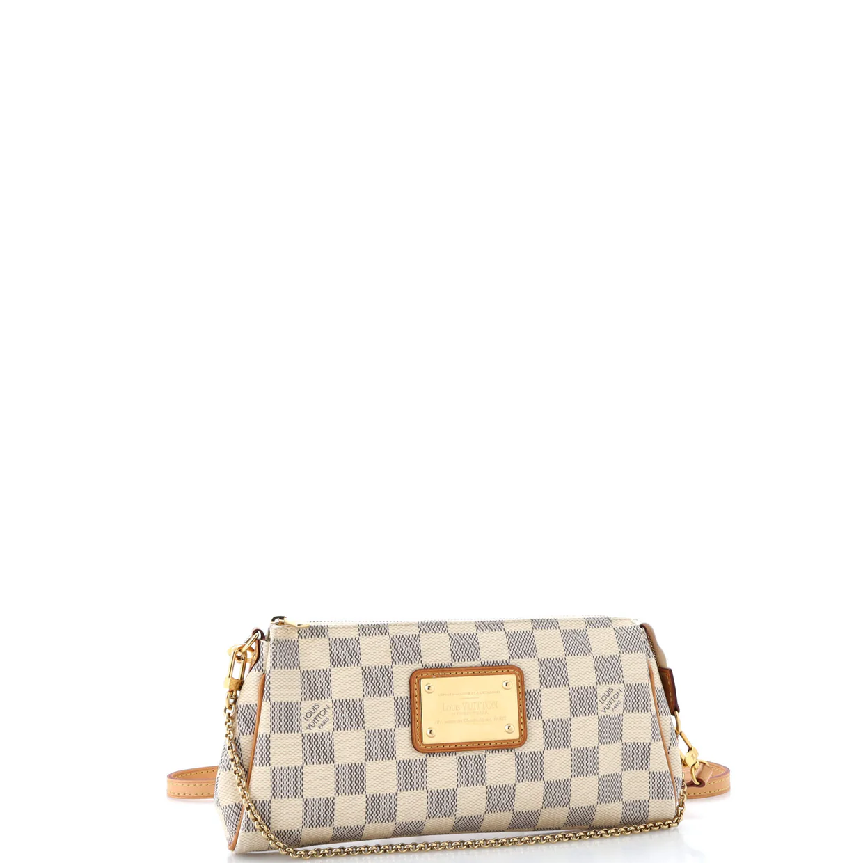 Eva Handbag Damier - Deep Luxury