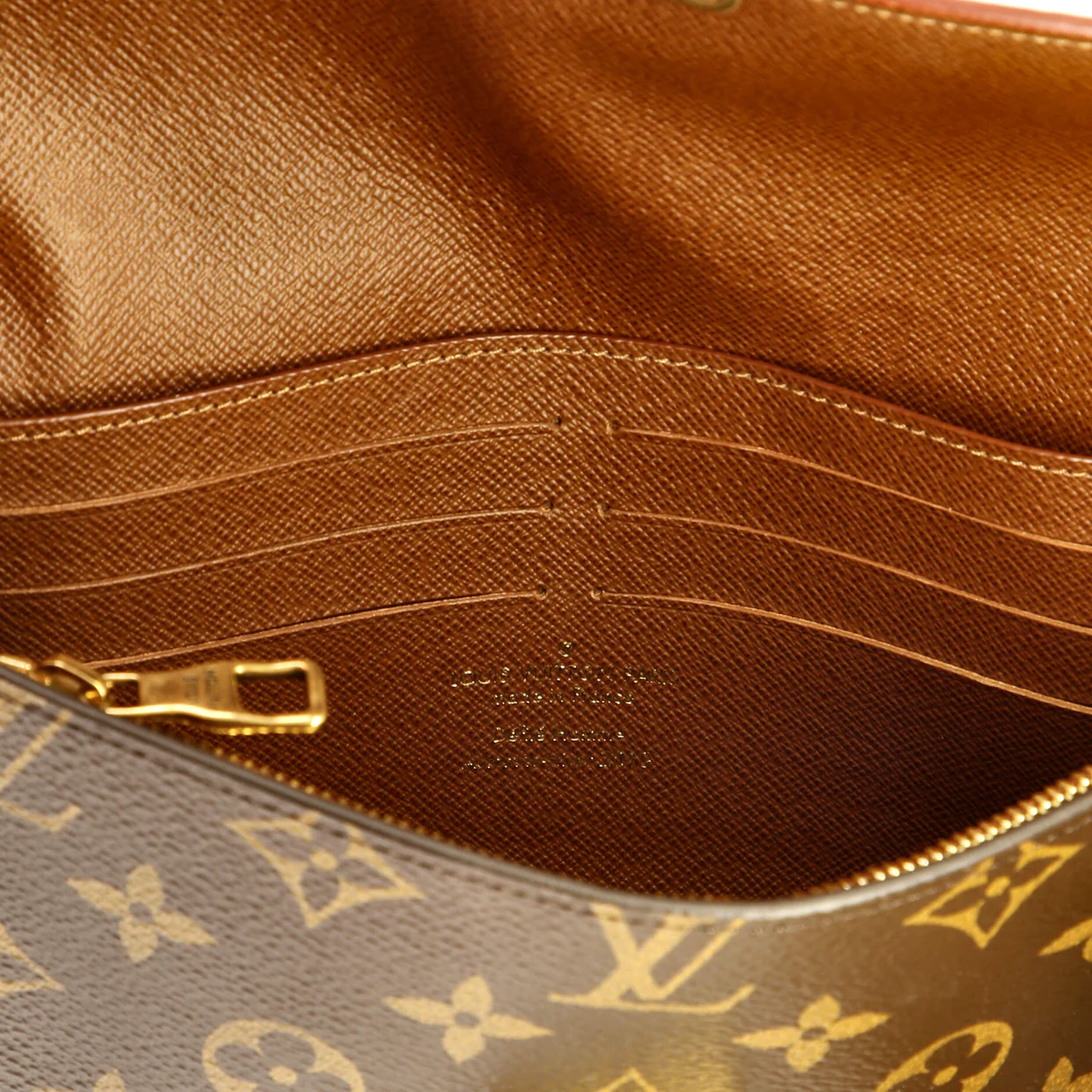 S Lock Belt Pouch Monogram Canvas - Deep Luxury