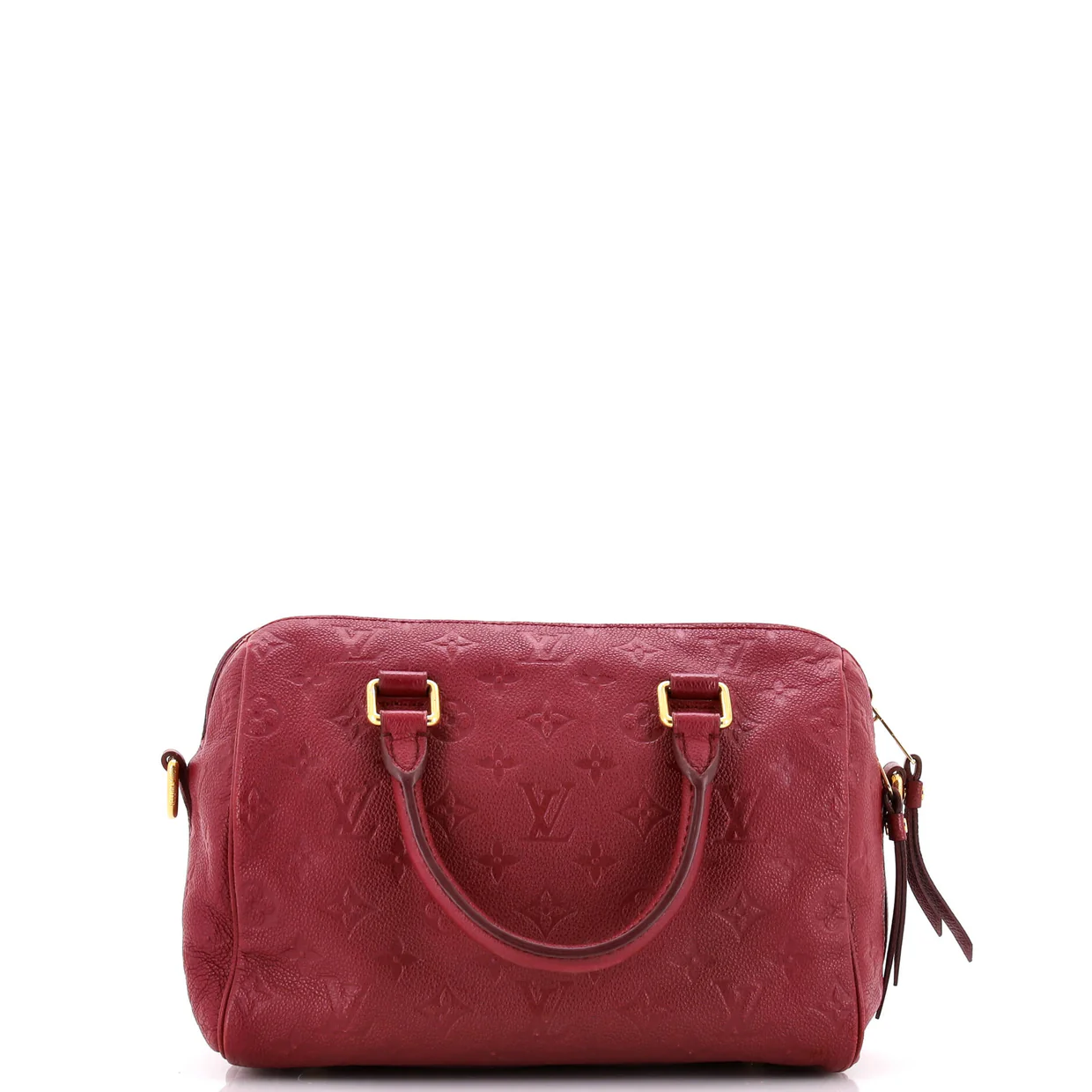 Speedy Bandouliere Bag Monogram Empreinte Leather 25 - Deep Luxury
